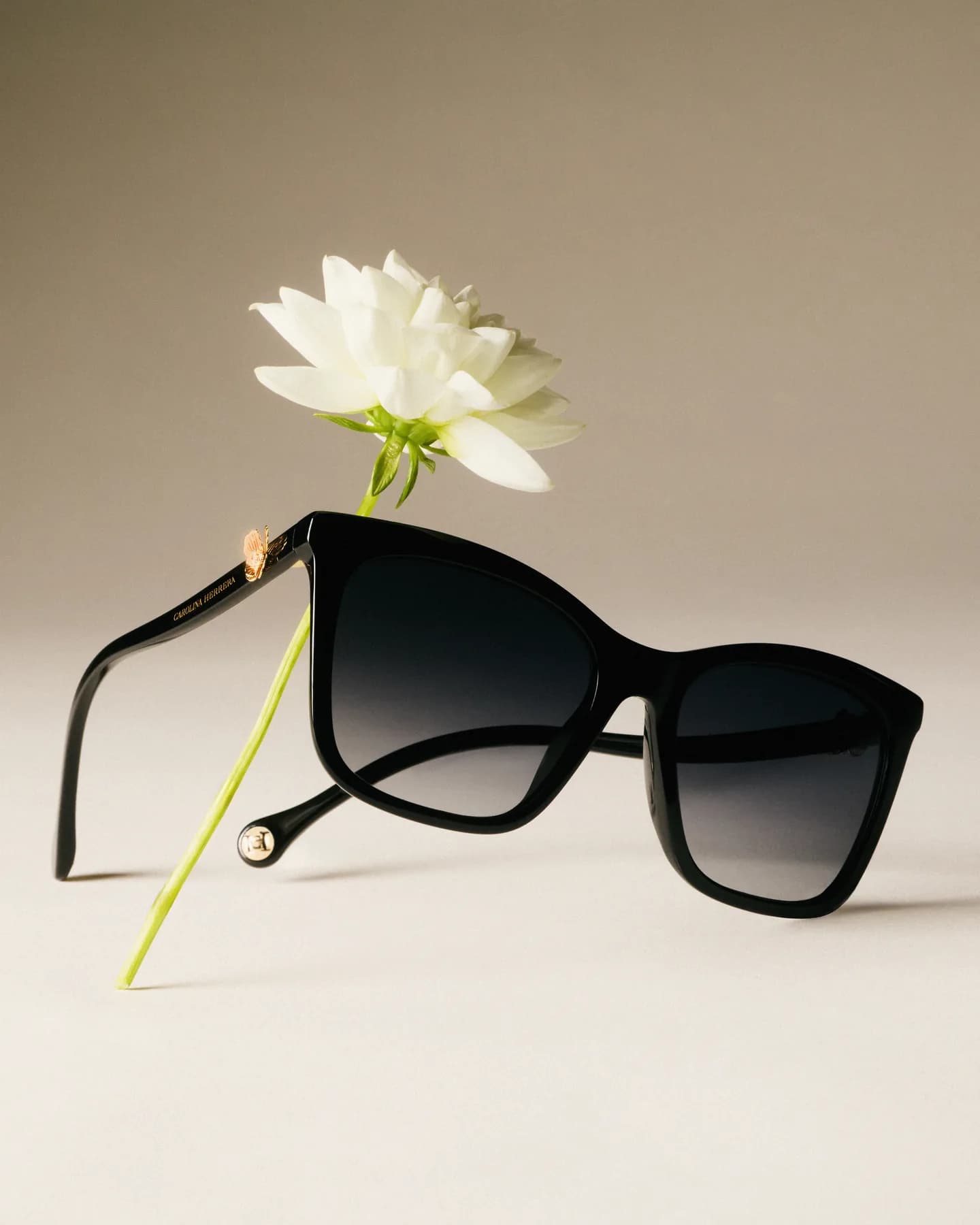 Occhiali da sole Carolina Herrera dettaglio collezione