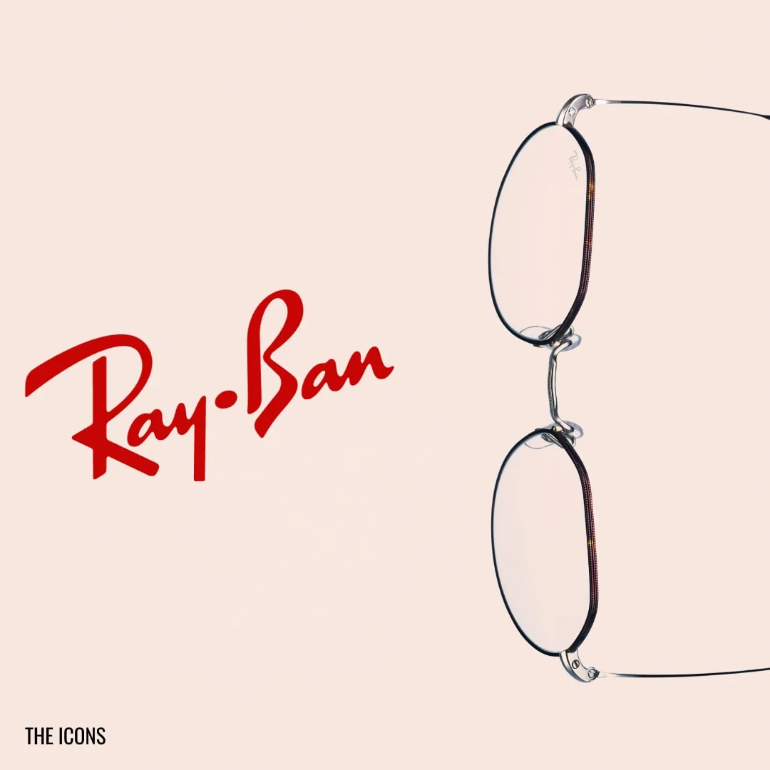 Occhiali da vista Ray-Ban moderni della nuova collezione